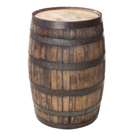 Dark Wood Whisky Barrel 