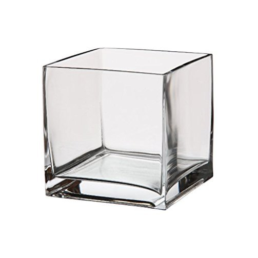 Square Glass Vase