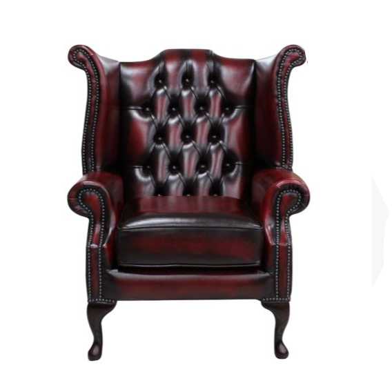 Wing Back Chesterfield Arm Chair